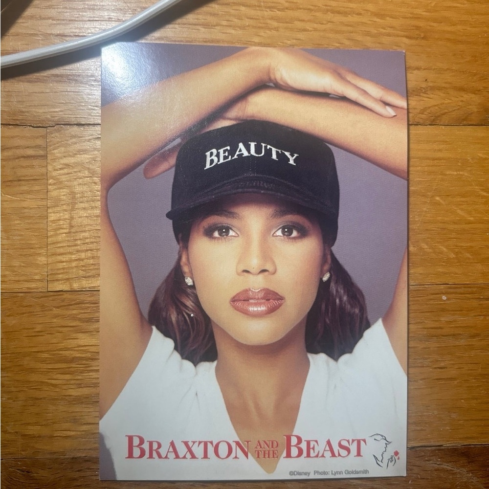 Toni Braxton Broadway musical postcard